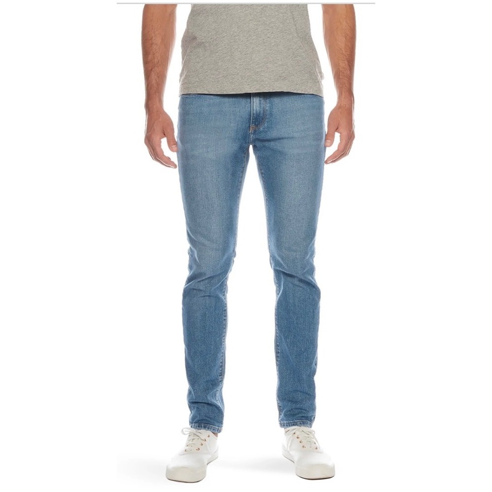 Mott & Bow Benson 19mo Skinny Jeans Mens 32x32 Blue Wash Stretch Denim Fit